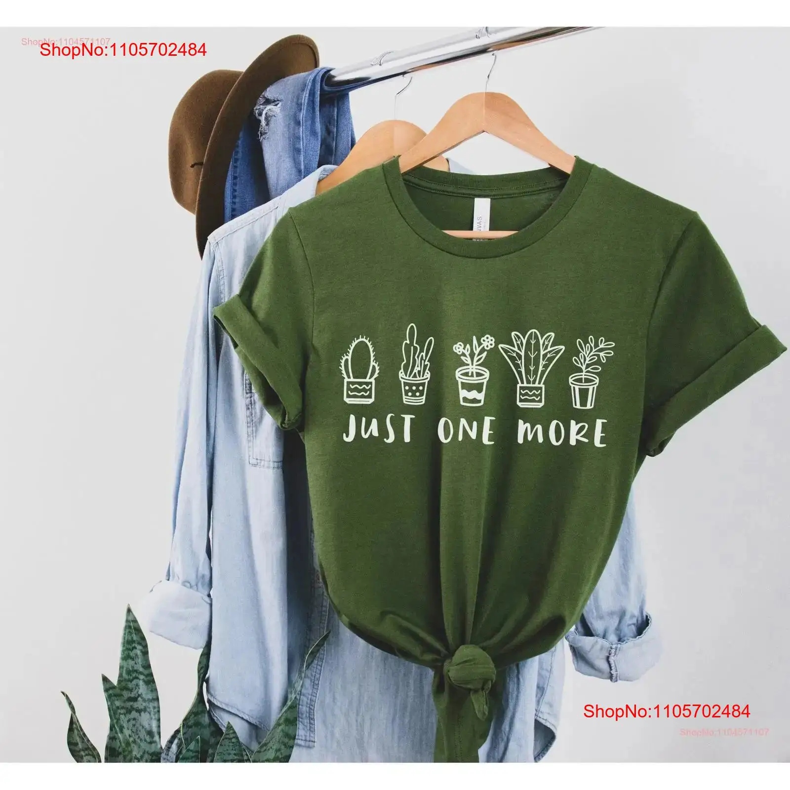Plant Parenthood - Just One More PlanT T 셔츠