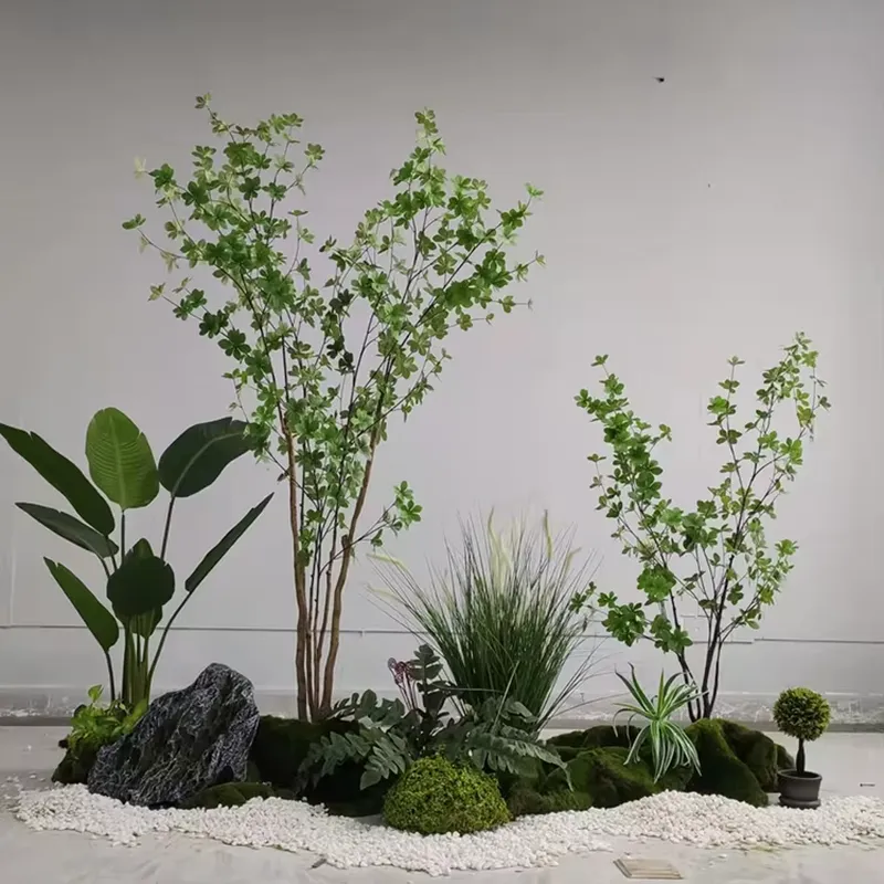 Fiddle Leaf Fig - 디스플레이 아트 공예 인조 라이라타 나무