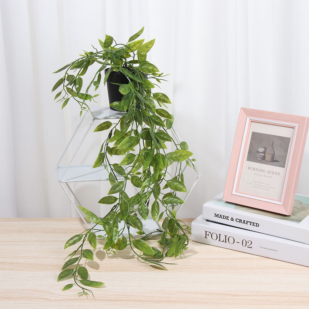 냄비와 인공 매달려 식물 가짜 식물 매달려 덩굴 선반  - Fiddle Leaf Fig 리뷰 및 가격