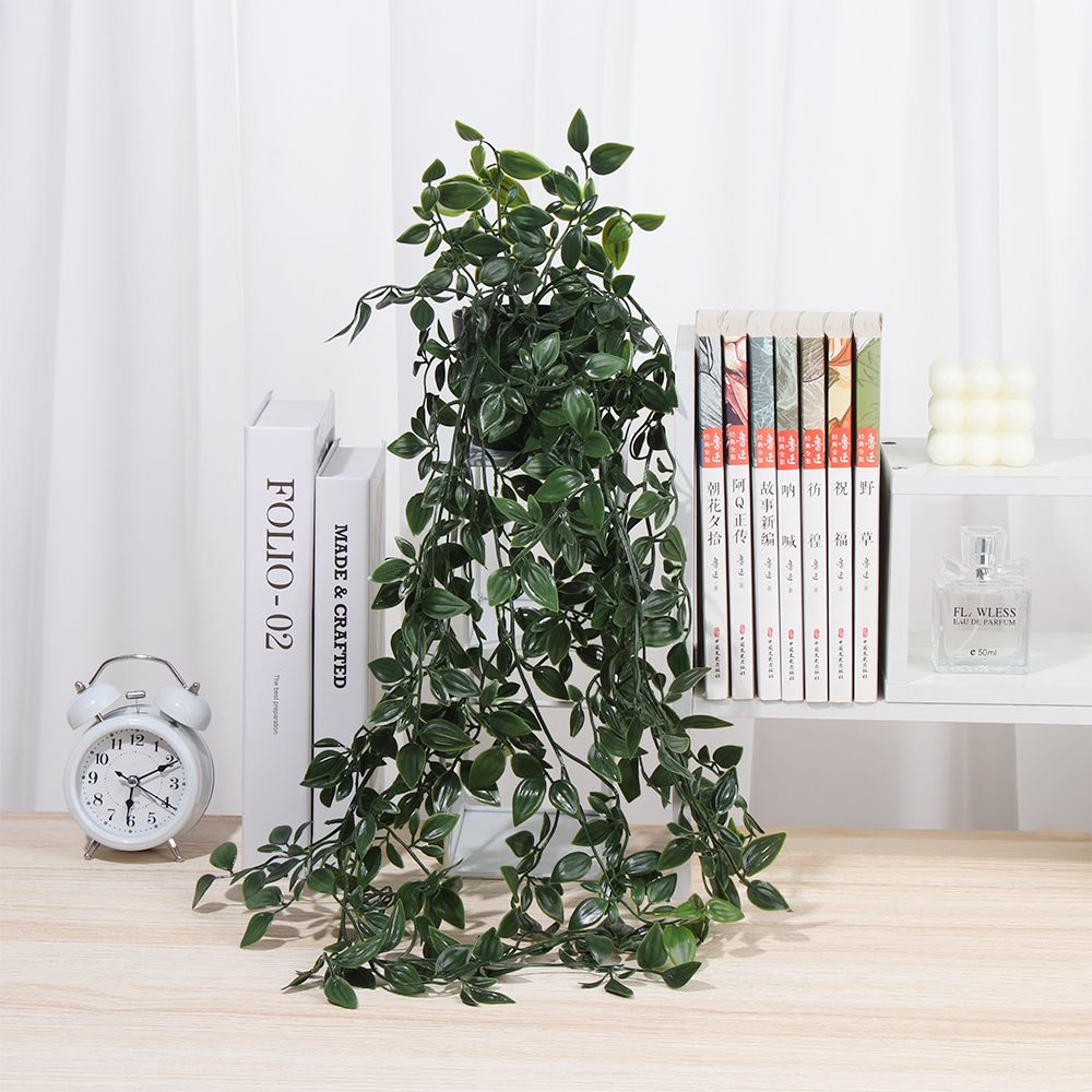 냄비와 인공 매달려 식물 가짜 식물 매달려 덩굴 선반  - Fiddle Leaf Fig 리뷰 및 가격