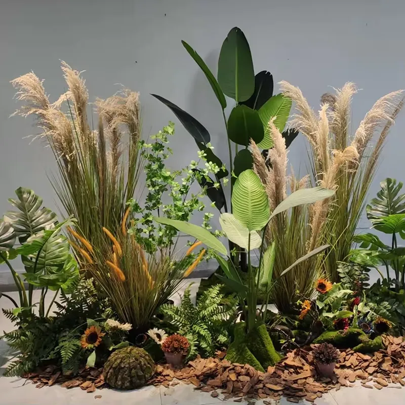 디스플레이 아트 공예 인조 라이라타 나무 홈 오피스 잔 - Fiddle Leaf Fig 리뷰 및 가격