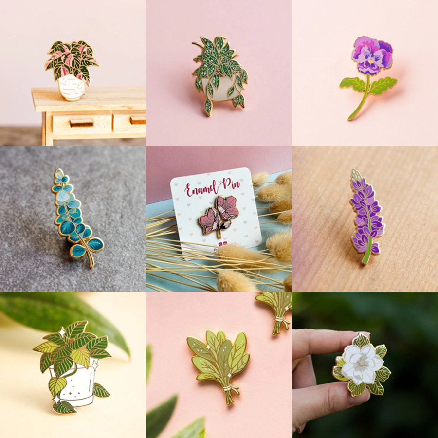 핑크 공주 필로덴드론, 호야 스플래시 식물 에나멜 핀  - Philodendron Pink Princess 리뷰 및 가격