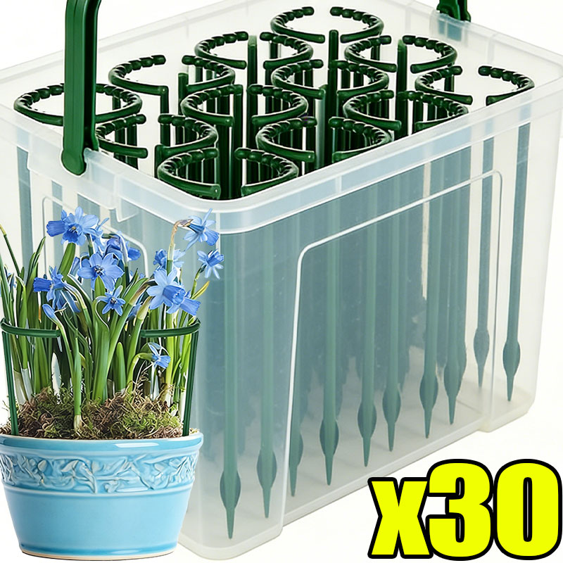 30-1개 플라스틱 식물 지지대 반원형 말뚝 프레임 고 - Plant Parent Tools 리뷰 및 가격