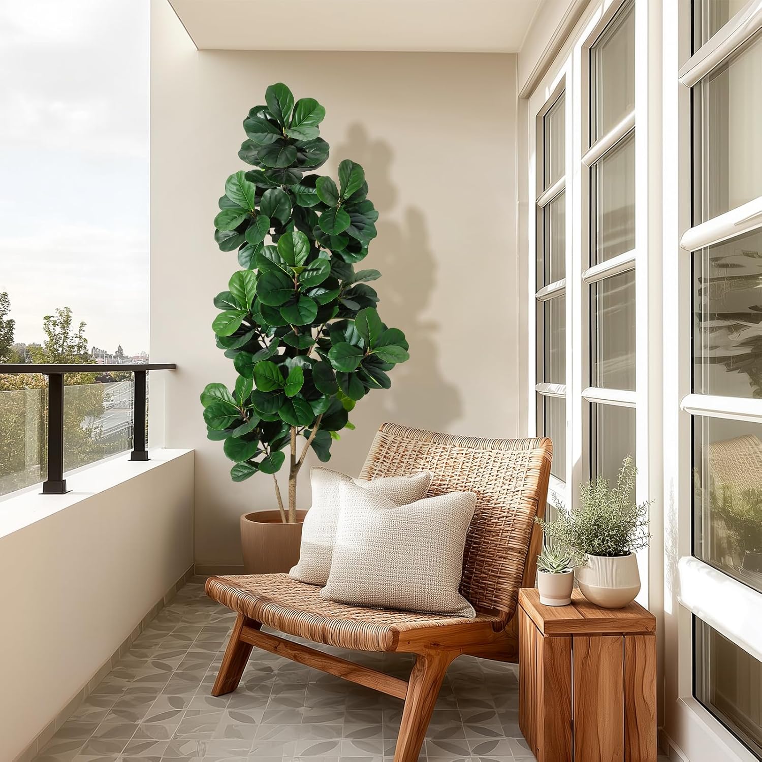 4피트/5피트/6피트/7피트 바이올린 잎 무화과 나무  - Fiddle Leaf Fig 리뷰 및 가격