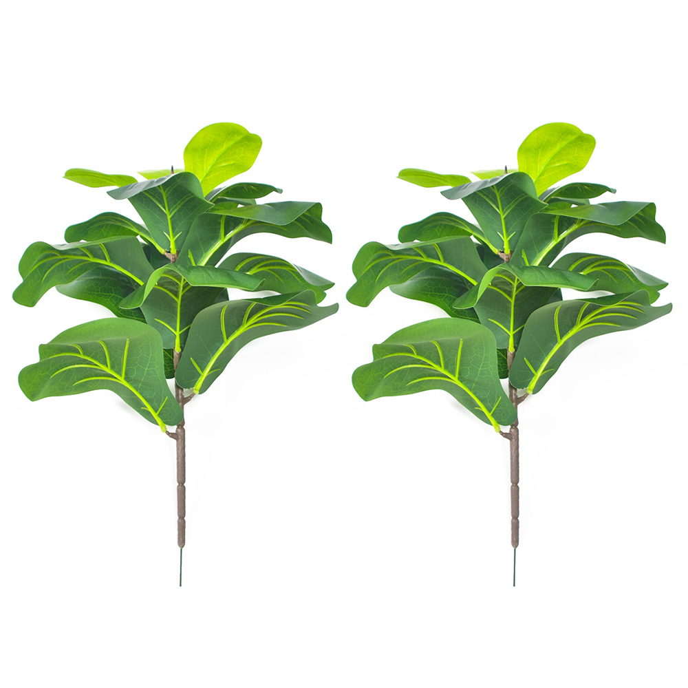 AB33-2Pcs 인공 바이올린 잎 무화과 나무 19. - Fiddle Leaf Fig 리뷰 및 가격